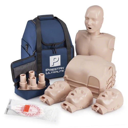 PRESTAN Ultralite Manikins 4-Pack Without CPR Monitor